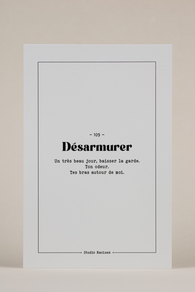 DÉSARMURER