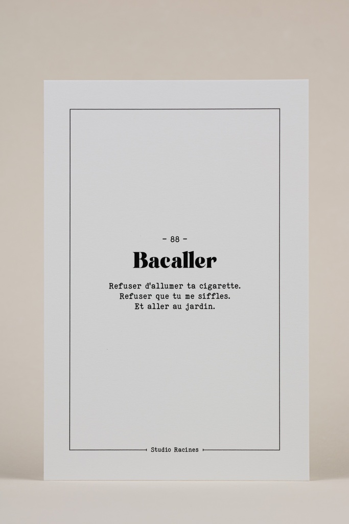 BACALLER